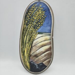 Keltaista viljaa seinälaatta HLS