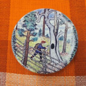 Postinhaku seinälautanen Alariesto